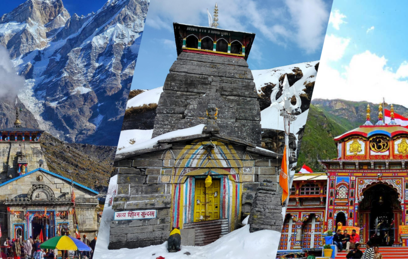 Kedarnath and Badrinath with Tungnath